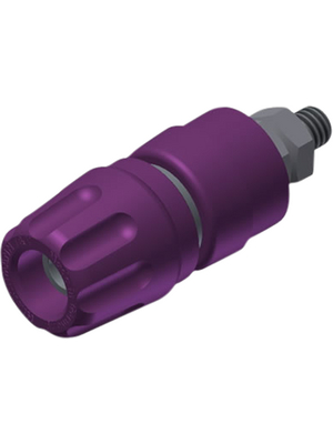 SKS Kontakttechnik - PKI 10 A violet - Binding post ? 4 mm violet, PKI 10 A violet, SKS Kontakttechnik