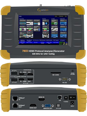 Teledyne LeCroy - 780D - Quantum Data 780D Handheld Multimedia Tester 24.76 x 6.98, 780D, Teledyne LeCroy
