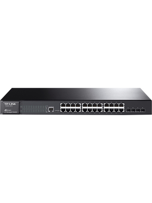 TP-Link - T2600G-28TS(TL-SG3424) - Switch 24x 10/100/1000 4x SFP 19" / Desktop, T2600G-28TS(TL-SG3424), TP-Link