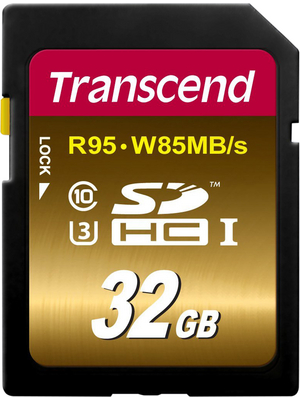 Transcend - TS32GSDU3X - SD Memory Card 32 GB, TS32GSDU3X, Transcend