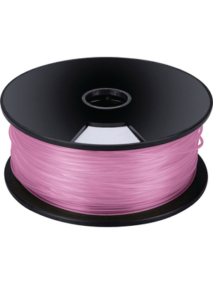 Velleman - PLA3P1 - 3D Printer Filament PLA pink 1 kg, PLA3P1, Velleman