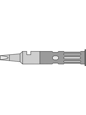 Weller - 60-01-02 - Soldering tip Chisel shaped 2.4 mm, 60-01-02, Weller