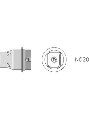 Weller - NQ20 - Quad nozzle, NQ20, Weller