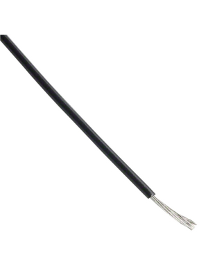 Alpha Wire - 2934 BK - Hook-Up Wire ThermoThin, 0.020 mm2, black Nickel-plated copper ECA Fluoropolymer, 2934 BK, Alpha Wire