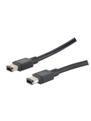 Maxxtro - BB-8200-03 - FireWire cable 0.90 m black, BB-8200-03, Maxxtro