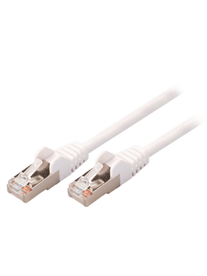 Valueline - VLCP85121W30 - Patch cable CAT5 SF/UTP 3.00 m white, VLCP85121W30, Valueline