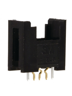 3M - 37203-62B3-003 PL - PCB socket, black Pitch2 mm Poles 3 Contact DesignFemale Mini-Clamp, 37203-62B3-003 PL, 3M