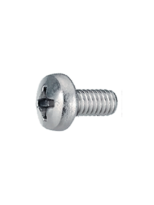 Bossard - BN 660 M5X10MM - Oval-head screws, stainless A2 M5 10 mm, BN 660 M5X10MM, Bossard