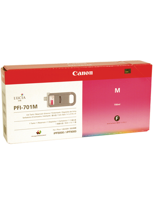 Canon Inc - PFI-701M - Ink PFI-701M magenta, PFI-701M, Canon Inc