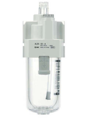 SMC - AL30-F02-A - Modular lubricator, 55 cm3, G1/4, 30 l/min, AL30-F02-A, SMC