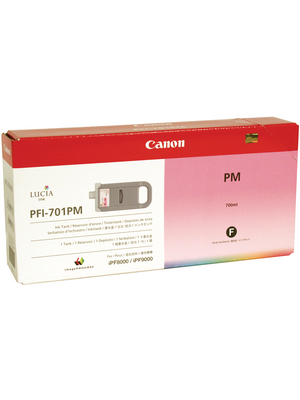 Canon Inc - PFI-701PM - Ink PFI-701PM photo magenta, PFI-701PM, Canon Inc