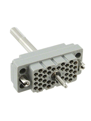Edac - 516-038-000-401 - Receptacle housing Pitch3.81 mm / 6.6 mm Poles 38 For hermaphroditic contacts / Free hanging/cable mount 516, 516-038-000-401, Edac