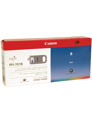 Canon Inc - PFI-701B - Ink PFI-701B blue, PFI-701B, Canon Inc