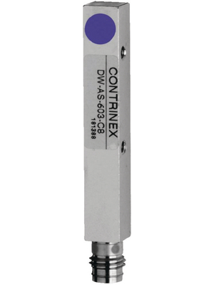 Contrinex - DW-AS-623-C8-001 - Inductive sensor 2 mm PNP, make contact (NO) Plug M8, 3-Pin 10...30 VDC -25...+70 C, DW-AS-623-C8-001, Contrinex