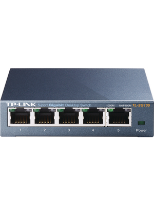 TP-Link - TL-SG105 - Switch 5x 10/100/1000 Desktop, TL-SG105, TP-Link