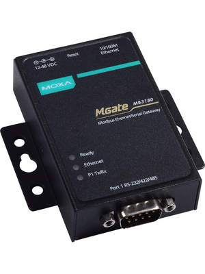 Moxa - MGate MB3180 - Modbus gateway, MGate MB3180, Moxa