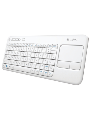 Logitech - 920-005882 - Wireless touch keyboard K400 CH USB white, 920-005882, Logitech