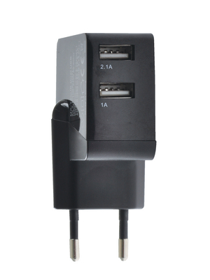 Maxxtro - MX-T90UB - USB AC adapter, 230 V, 2-port black, MX-T90UB, Maxxtro