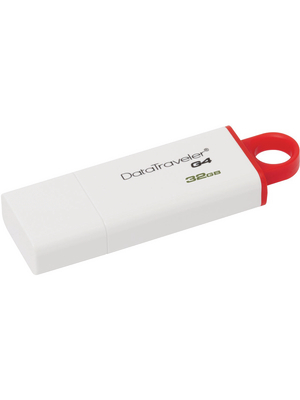 Kingston Shop - DTIG4/32GB - USB Stick DataTraveler G4 32 GB red/white, DTIG4/32GB, Kingston Shop