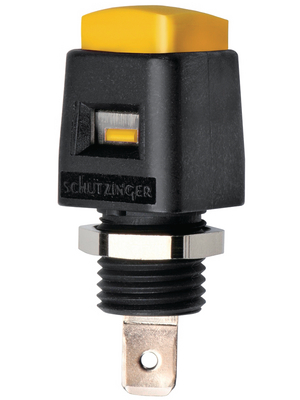 Schtzinger - ESD 498 / GE - Quick-release terminal ? 4 mm yellow, ESD 498 / GE, Schtzinger