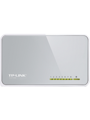 TP-Link - TL-SF1008D - Switch 8x 10/100 Desktop, TL-SF1008D, TP-Link