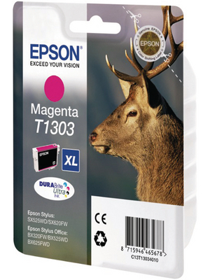 Epson - C13T13034010 - Ink T1303 magenta, C13T13034010, Epson