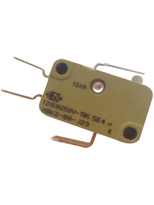 Saia - XGK2-88-J20 - Micro switch 10 A Flat lever N/A 1 change-over (CO), XGK2-88-J20, Saia