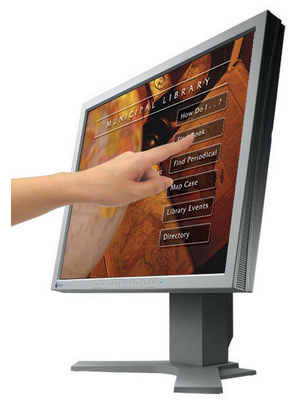 Eizo - L760T GREY - FlexScan TFT touch panel, L760T GREY, Eizo