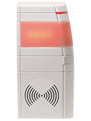 eQ-3 - HM-OU-CFM-PL - MP3 chime with flashing light and memory 868.3 MHz 63 x 125 x 41 mm, HM-OU-CFM-PL, eQ-3