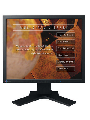 Eizo - L760T BLACK - FlexScan TFT touch panel, L760T BLACK, Eizo