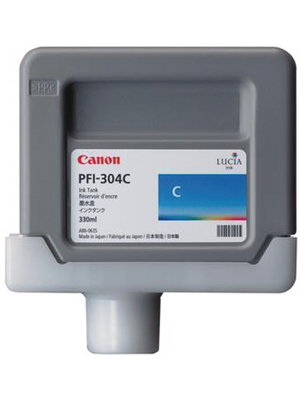 Canon Inc - PFI-306C - Ink PFI-304C Cyan, PFI-306C, Canon Inc