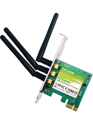TP-Link - TL-WDN4800 - WLAN PCI Express adapter 802.11n/a/g/b 450Mbps, TL-WDN4800, TP-Link