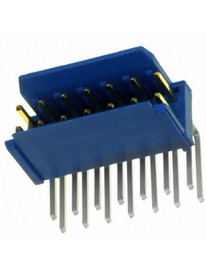 Amphenol/FCI - 76383-307LF - Pin header, Dubox 2x7-pin 90 Pitch2.54 mm Poles 2 x 7 Dubox, 76383-307LF, Amphenol/FCI