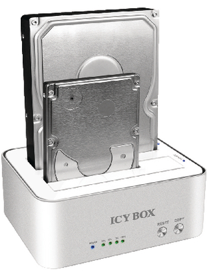 ICY BOX - IB-120CL-U3 - Docking Station SATA 2.5/3.5" aluminium, IB-120CL-U3, ICY BOX