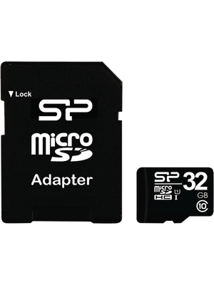 Silicon Power - SP032GBSTH010V10SP - microSD card 32 GB, SP032GBSTH010V10SP, Silicon Power