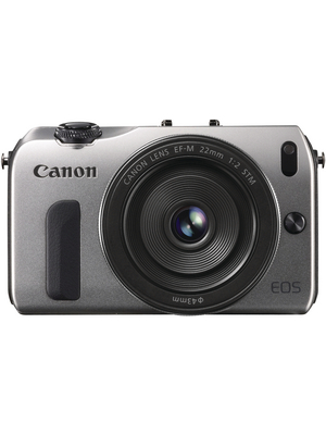 Canon Inc - 6610B031 - EOS M camera, silver, 18 million, 6610B031, Canon Inc