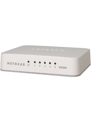 Netgear - GS205-100PES - Switch 5x 10/100/1000 Desktop, GS205-100PES, Netgear