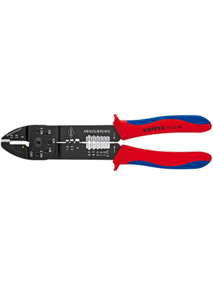 Knipex - 97 22 240 - Crimping pliers 300 g 0.75...6 mm2, 97 22 240, Knipex