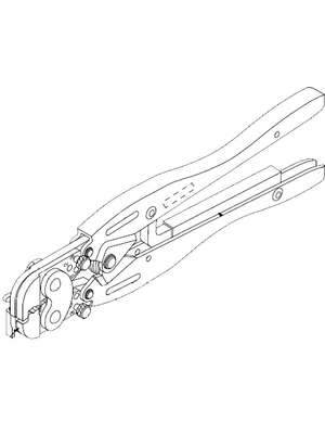 TE Connectivity - 169485 - Crimping tool, 169485, TE Connectivity