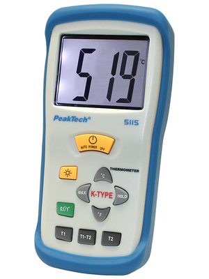 PeakTech - PeakTech 5115 - Thermometer 2x -50...+1300 C, PeakTech 5115, PeakTech