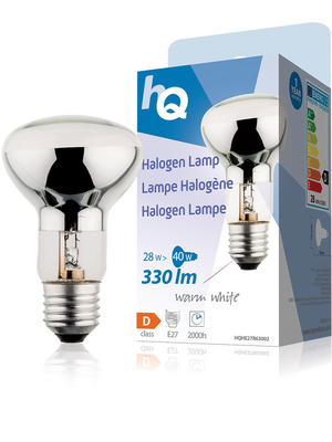 HQ - HQHE27R63002 - Halogen lamp 230 VAC 28 W E27, HQHE27R63002, HQ