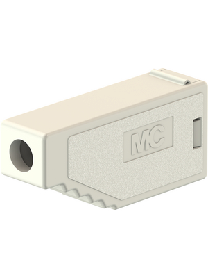 Staeubli Electrical Connectors - KT410 WITHE - Insulation ? 4 mm white CAT I N/A, KT410 WITHE, St?ubli Electrical Connectors