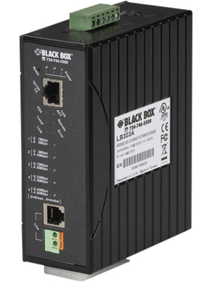 Black Box - LB303A - Industrial VDSL Extender, 1x RJ-45 / 1x RJ-11 / VDSL Terminal Block, LB303A, Black Box