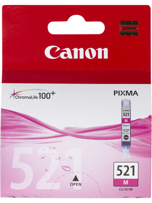 Canon Inc - 2935B001 - Ink CLI-521M magenta, 2935B001, Canon Inc