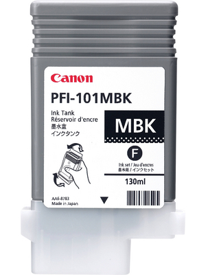 Canon Inc - PFI-101MBK - Ink PFI-101MBK black matt, PFI-101MBK, Canon Inc