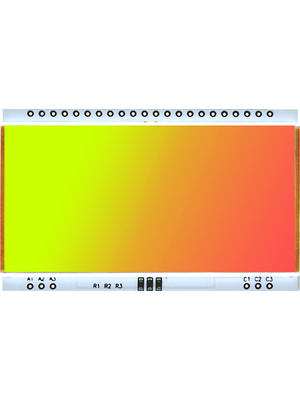 Electronic Assembly - EA LED66x40-GR - LCD backlight green/red, EA LED66x40-GR, Electronic Assembly