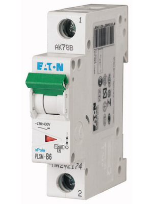 Eaton - PLSM-C6-Q-MW - Circuit Breaker, PLSM-C6-Q-MW, Eaton