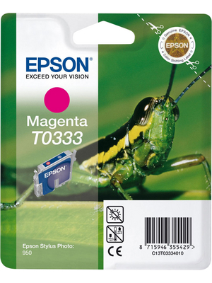 Epson - C13T033340 - Ink T0333 magenta, C13T033340, Epson