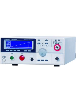 GW Instek - GPT-9901A - Withstanding Voltage Tester 50000 MOhm 50 VDC / 100 VDC / 250 VDC / 500 VDC / 1000 VDC, GPT-9901A, GW Instek
