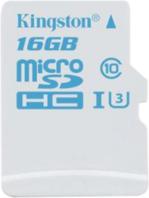 Kingston Shop - SDCAC/16GBSP - microSD Card, 16 GB, SDCAC/16GBSP, Kingston Shop